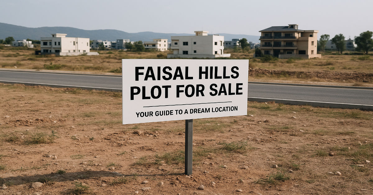 Faisal Hills Plot for Sale