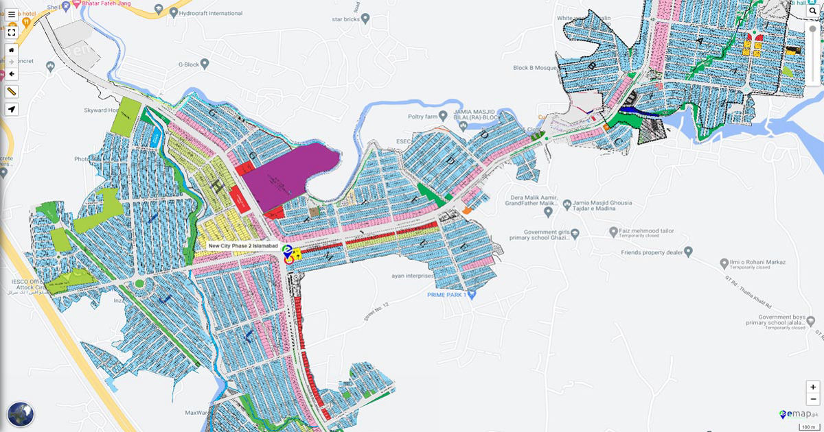 New City Phase 2 Map