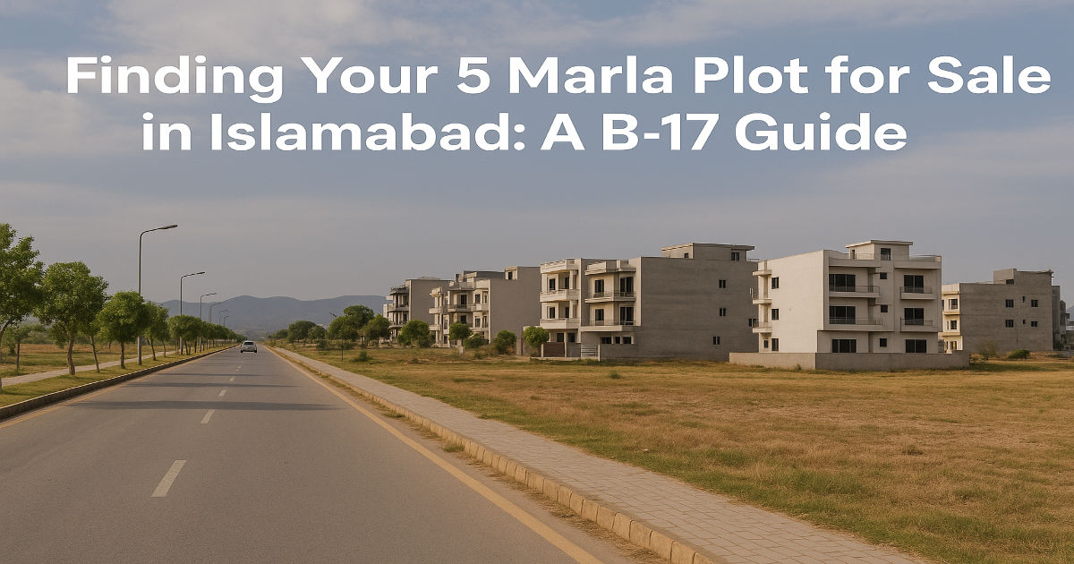5 Marla Plot for Sale in Islamabad